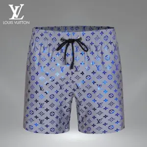 LV Louis Vuitton Caro Luxury All Over Print Shorts Pants For Men in 2023