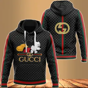 Buy gucci micky unisex hoodie for men women luxury brand hoodie outfit ...