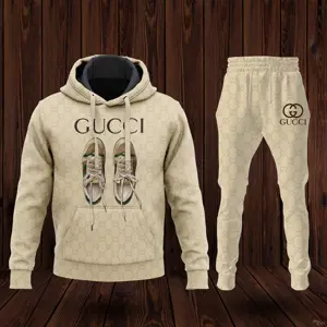 Gucci shoes cream hoodie long pants 138